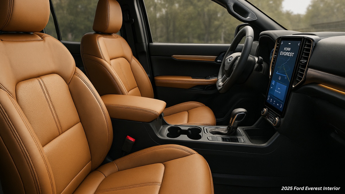 2025 Ford Everest interior, 2025 Ford Everest interior photos