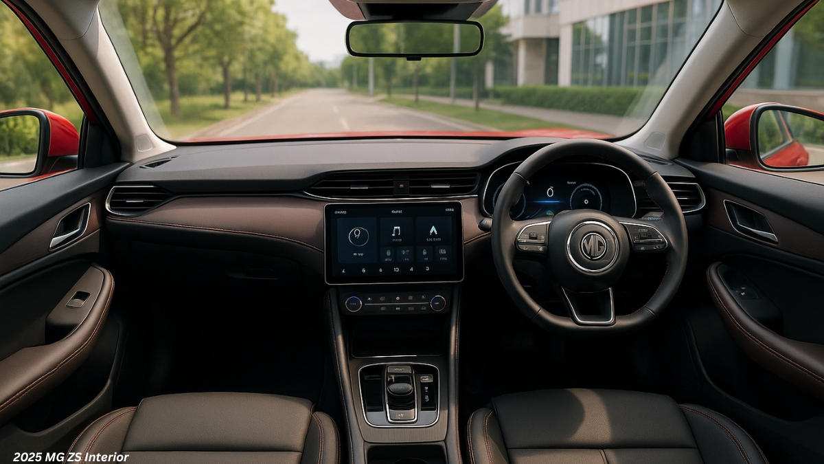 2025 MG ZS interiors, 2025 MG ZS  interior photos, 2025 MG ZS  interior image