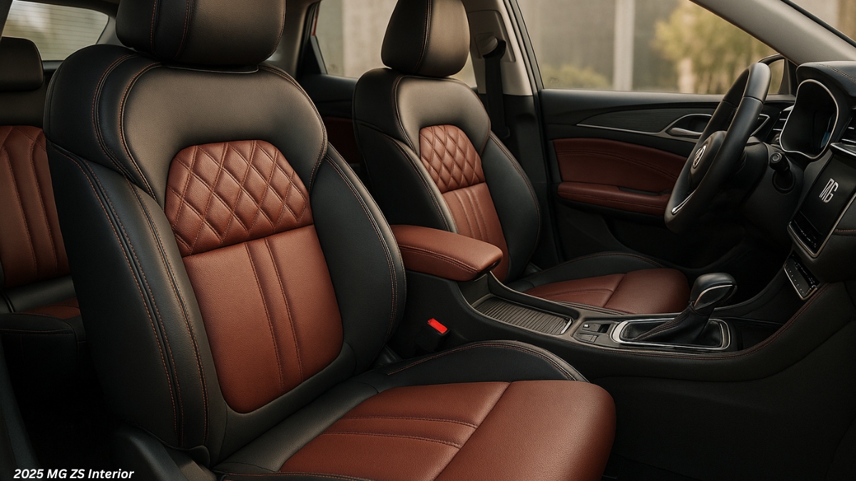 2025 MG ZS interiors, 2025 MG ZS  interior photos, 2025 MG ZS  interior image
