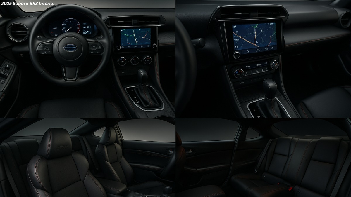 2025 Subaru BRZ Interior, 2025 Subaru BRZ Interior photos, 2025 Subaru BRZ Interior images