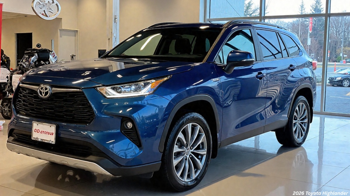 2026 Toyota Highlander, 2026 Toyota Highlander photos, 2026 Toyota Highlander interior photos, 2026 Toyota Highlander images