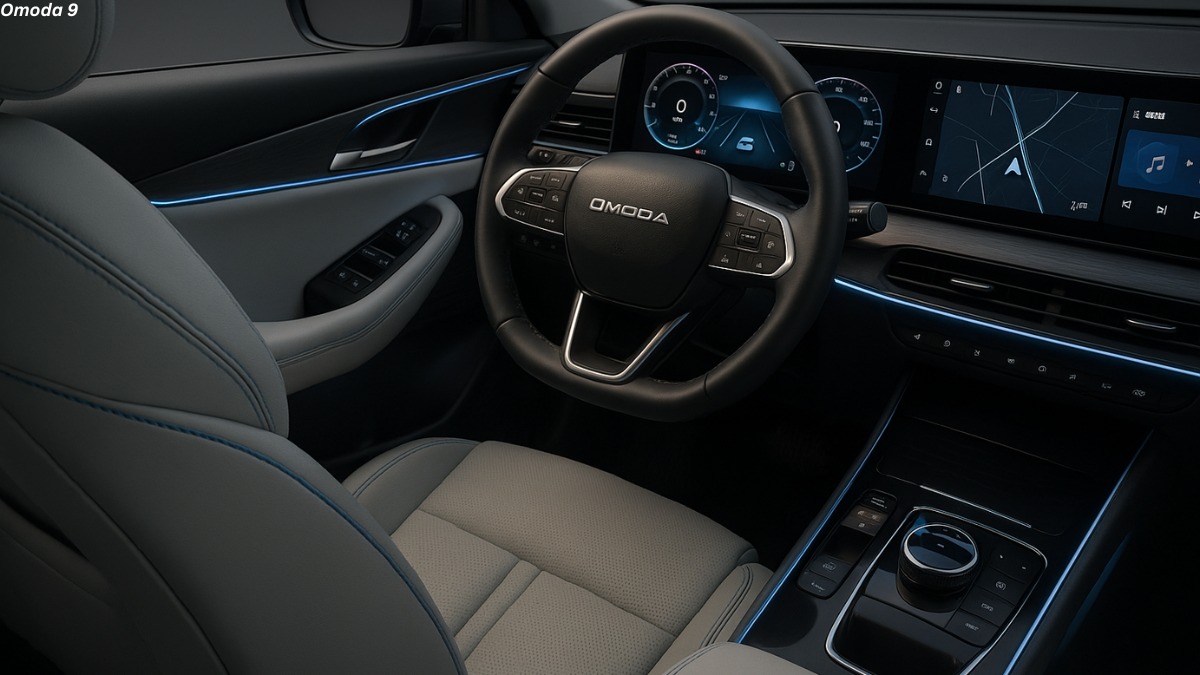 Omoda 9, Omoda 9 photos, Omoda 9 images, Omoda 9 interior