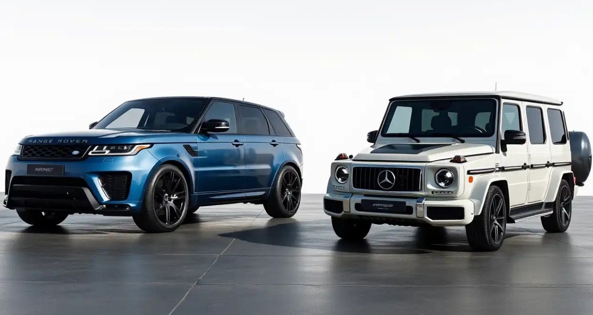 2026 Range Rover Sport SV vs. 2026 Mercedes-AMG G63